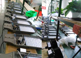LED路燈生產圖 